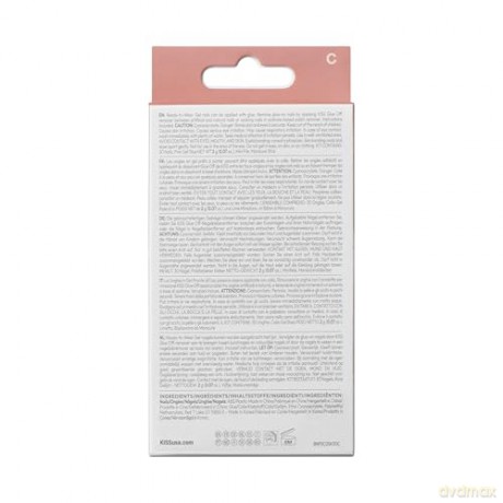 KISS Bare-But-Better Premium Gel Nails 30 pcs