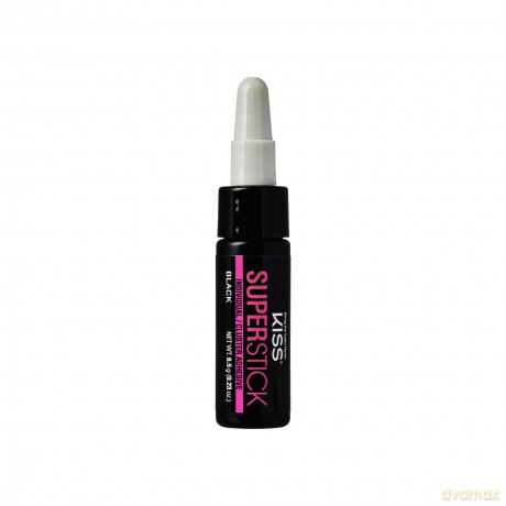 KISS Eyelash Glue Super Stick Individual (Lash Cluster Adhesive) 6.5 g Black