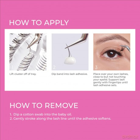 KISS Eyelash Glue Super Stick Individual (Lash Cluster Adhesive) 6.5 g Black