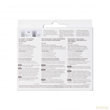 KISS Falscara Multi Wisps (Mocha) 24 pcs.