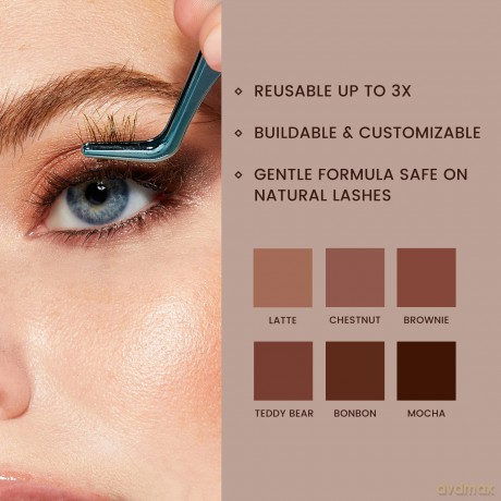 KISS Falscara Multi Wisps (Mocha) 24 pcs.