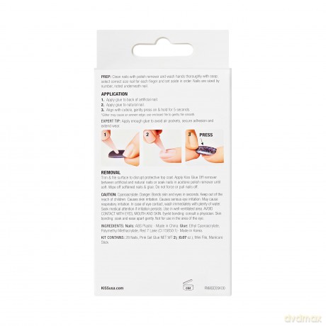 KISS Gel nails Gel Fantasy Magnetic (Set Us Free) 28 pcs