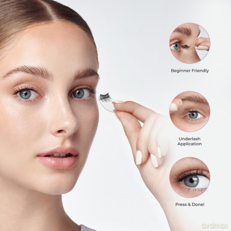 KISS ImPRESS (Easy Tab) False Eyelashes