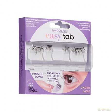 KISS ImPRESS (Easy Tab) False Eyelashes
