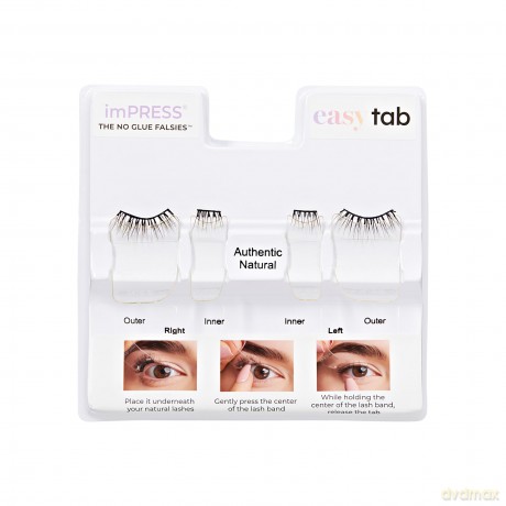 KISS ImPRESS (Press on Falsies) 02 False Eyelashes