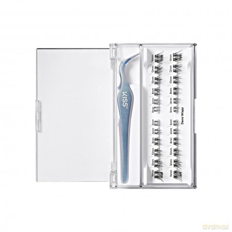 KISS ImPRESS (Press on LongLasting) False Eyelashes 01