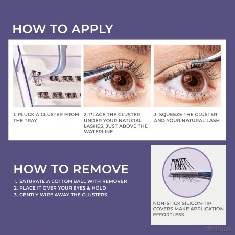 KISS ImPRESS (Press on LongLasting) False Eyelashes 02