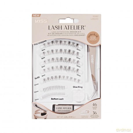 KISS Lash Atelier Design 01 False Eyelash Set