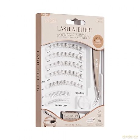 KISS Lash Atelier Design 01 False Eyelash Set