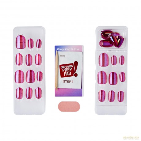 KISS Self-adhesive nails imPRESS Color FX (Around You) 30 pcs