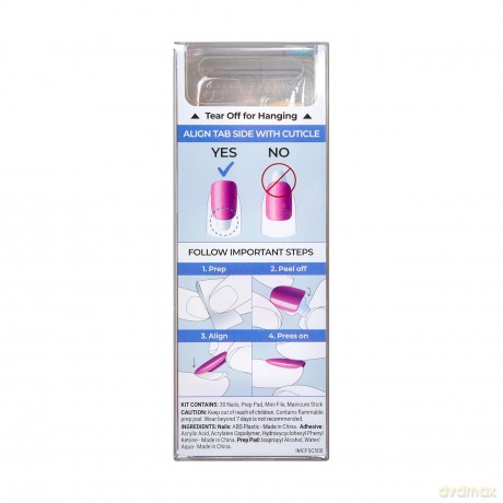 KISS Self-adhesive nails imPRESS Color FX (Fly Up) 30 pcs