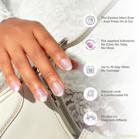 KISS Self-adhesive nails imPRESS Color FX (Fly Up) 30 pcs