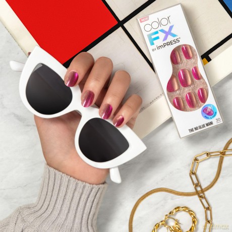 KISS Self-adhesive nails imPRESS Color FX (Walk Out) 30 pcs