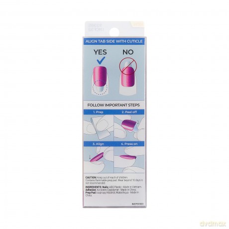 KISS Self-adhesive nails imPRESS Color FX (Walk Out) 30 pcs