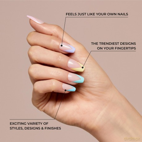 KISS Voguish Fantasy Nails 28 pcs.