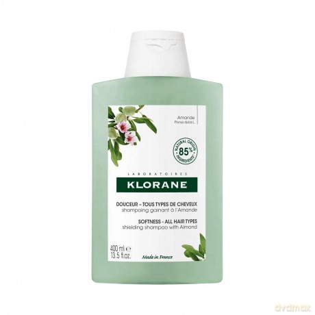 Klorane Almond Softness Shampoo - Volume: 400 ml