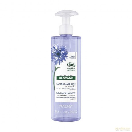 Klorane Micellar Water 3 in 1 Organic Cornflower (Micellar Water) 400 ml