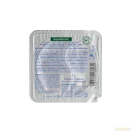 Klorane Smoothing and Soothing Eye Patches 1 pc.