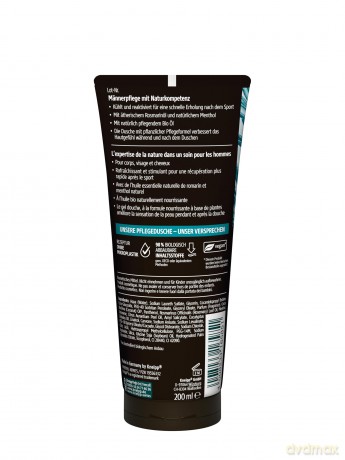 Kneipp Shower gel for men for body and hair Sport (Shower Gel) 200 ml