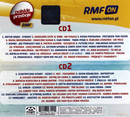 RMF FM Polskie Przeboje 2014 [2CD]