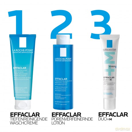 La Roche Posay Deep Cleansing Foaming Cream Effaclar (Deep Cleansing Foaming Cream) - Volume: 125 ml