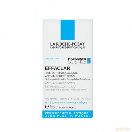La Roche Posay Effaclar Bar Soap (Anti-Imperfections Dermatological Bar) 65 g