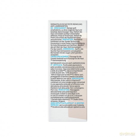 La Roche Posay Effaclar Bar Soap (Anti-Imperfections Dermatological Bar) 65 g