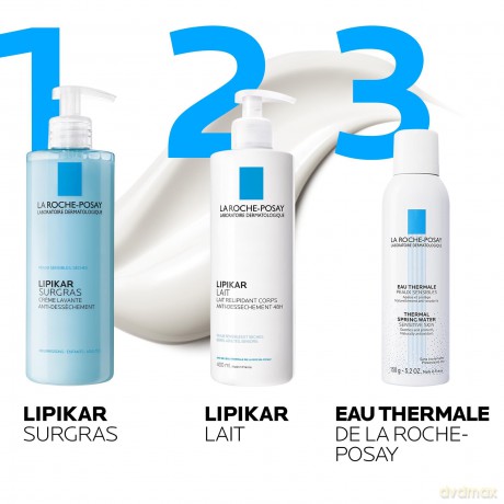 La Roche Posay Lipikar Surgras (Anti-Dryness Cream Wash) 750 ml