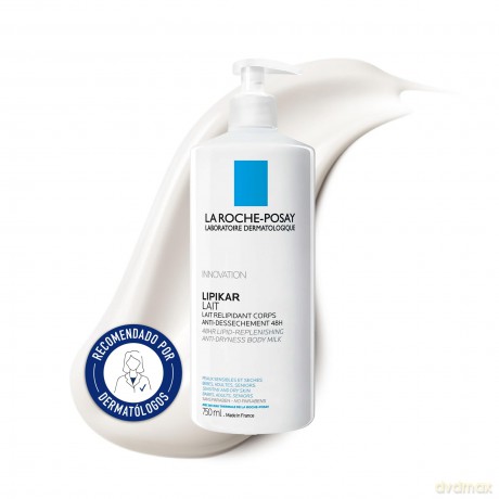 La Roche Posay Moisturizing body milk for sensitive and dry skin Lipikar (48H Replenishing Anti-Dryness Body Milk) 750 ml