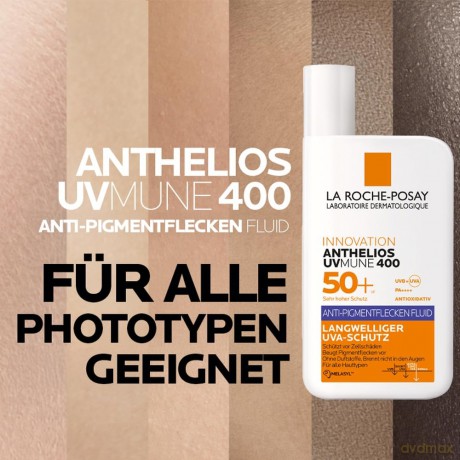 La Roche Posay Protective fluid against pigment spots SPF 50+ Anthelios UVMune 400 (Anti-Dark Spots Fluid) 50 ml