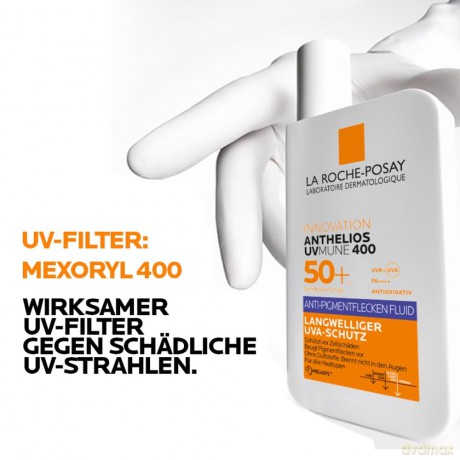 La Roche Posay Protective fluid against pigment spots SPF 50+ Anthelios UVMune 400 (Anti-Dark Spots Fluid) 50 ml