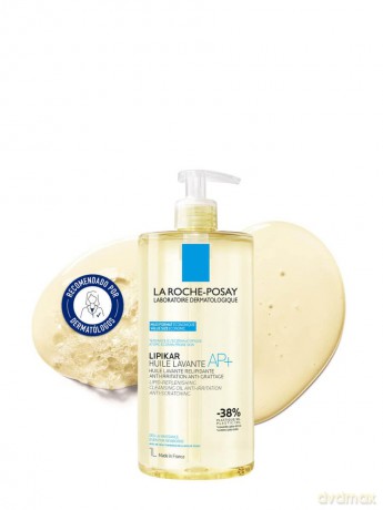 La Roche Posay Softening shower and bath oil for sensitive skin Lipikar Huile Lavante AP + (Lipid-Replenishing Cleansing Oil) - Volume: 1000 ml