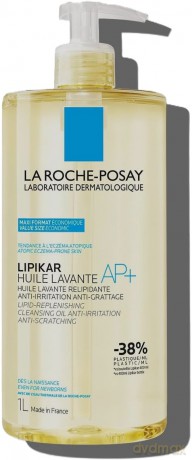 La Roche Posay Softening shower and bath oil for sensitive skin Lipikar Huile Lavante AP + (Lipid-Replenishing Cleansing Oil) - Volume: 1000 ml