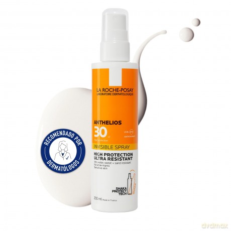La Roche Posay Sunscreen spray for sensitive skin SPF 30 Anthelios (Invisible Spray Ultra Resistant) 200 ml
