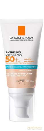 La Roche Posay Tinted protective cream SPF 50 Anthelios UVMune 400 (Tinted Hydrating Cream) 50 ml
