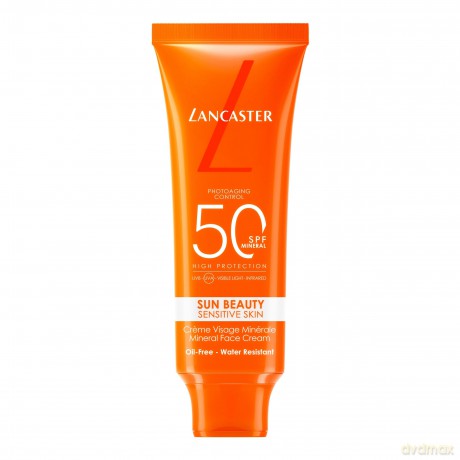 Lancaster Mineral sunscreen Sun Beauty Sensitive Skin SPF 50 (Mineral Face Cream) 50 ml