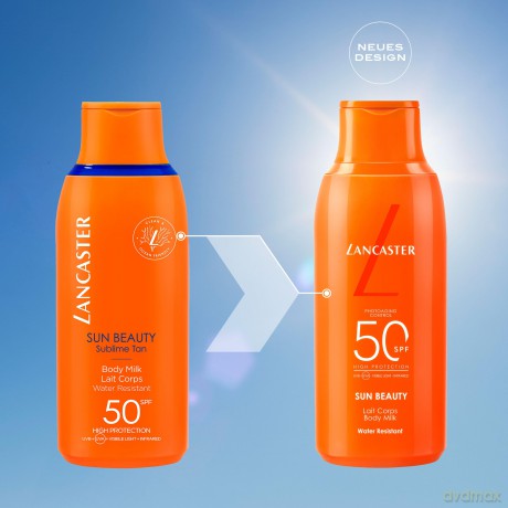 Lancaster Sun Beauty Sunscreen Lotion SPF 50 (Body Milk) - Volume: 100 ml