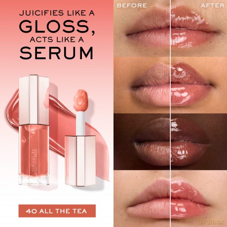 Lancôme Lip gloss Lip Idôle (Juicy Treat Oil) 9 ml - Shade: 40 All The Tea