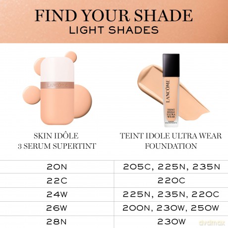 Lancôme Skin Idôle 3 Tinting Serum (Serum Supertint) 30 ml - Shade: 26W