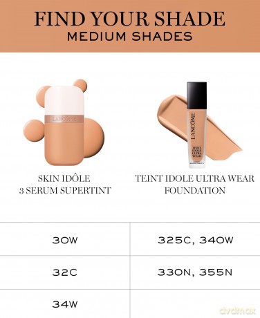 Lancôme Skin Idôle 3 Tinting Serum (Serum Supertint) 30 ml - Shade: 30W