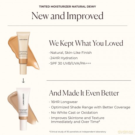 Laura Mercier Tinted Moisturizer Natural Dewy SPF 30 45 ml - Shade: 2W Citrine