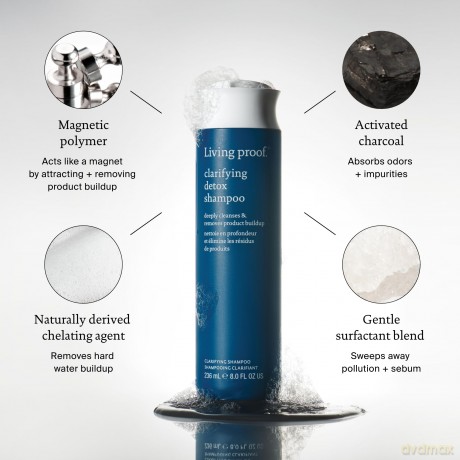 Living Proof Clarifying Detox Shampoo - Volume: 236 ml