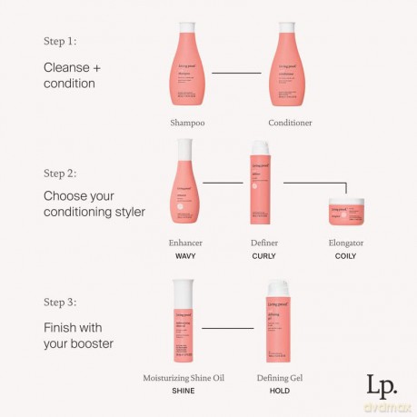 Living Proof Conditioner for wavy and curly hair Curl (Conditioner) - Volume: 355 ml