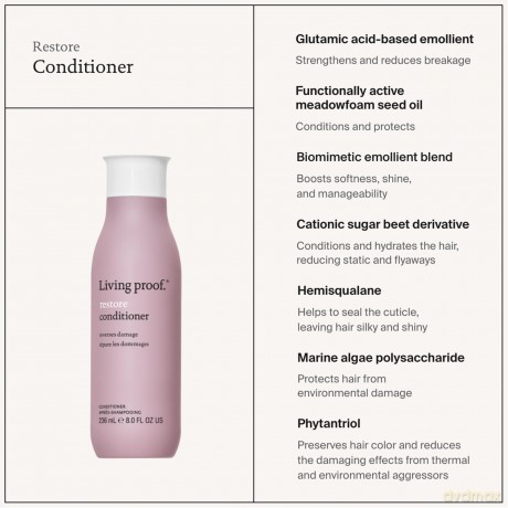 Living Proof Restore Conditioner for damaged hair - Volume: 60 ml