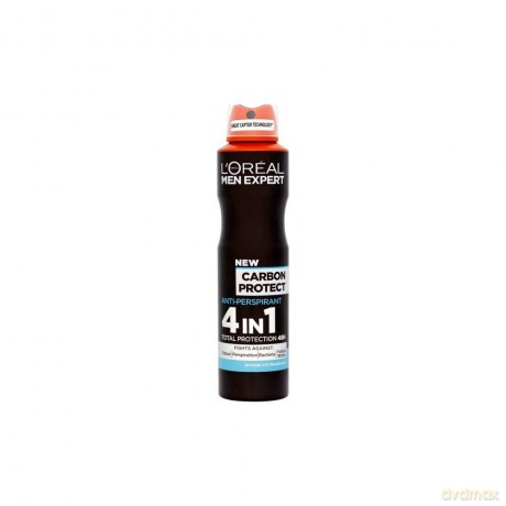 L'Oréal Paris Antiperspirant spray Men Expert Carbon Protect (48h Antiperspirant) 250 ml