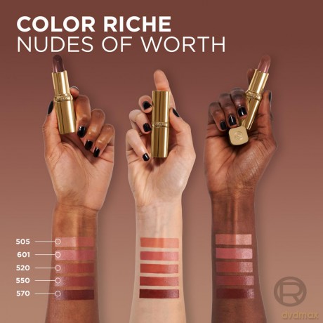 L'Oréal Paris Color Riche Free the Nudes (Lipstick) 4.7 g - Shade: 550 Nu Daring
