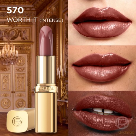 L'Oréal Paris Color Riche Free the Nudes (Lipstick) 4.7 g - Shade: 570 Worth It Intense