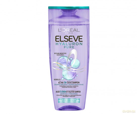L'Oréal Paris Elseve Hyaluron Pure Cleansing Shampoo - Volume: 400 ml