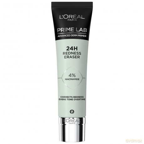 L'Oréal Paris Foundation base for makeup Prime Lab Redness Eraser (Advanced Derm Primer) 30 ml