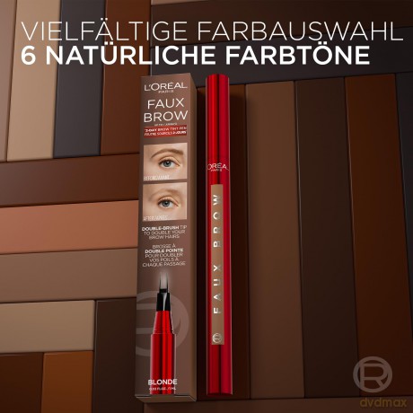 L'Oréal Paris Infaillible Eyebrow Pencil (Faux Brow) 1 ml - Shade: Blonde